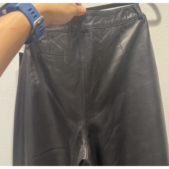 I.N.C. International Concepts 100% Leather Pants Women’s Size 10 Lined Sexy Boho - Picture 6 of 10